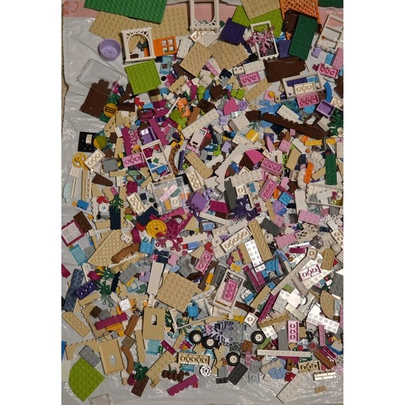 LEGO FRIENDS Set Parts Lot Special Bricks Accessories Bulk Lot ~ 10 lbs - Picture 2 of 10